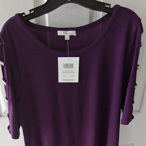 Top with Dazzle on the Sleeves, Brand New